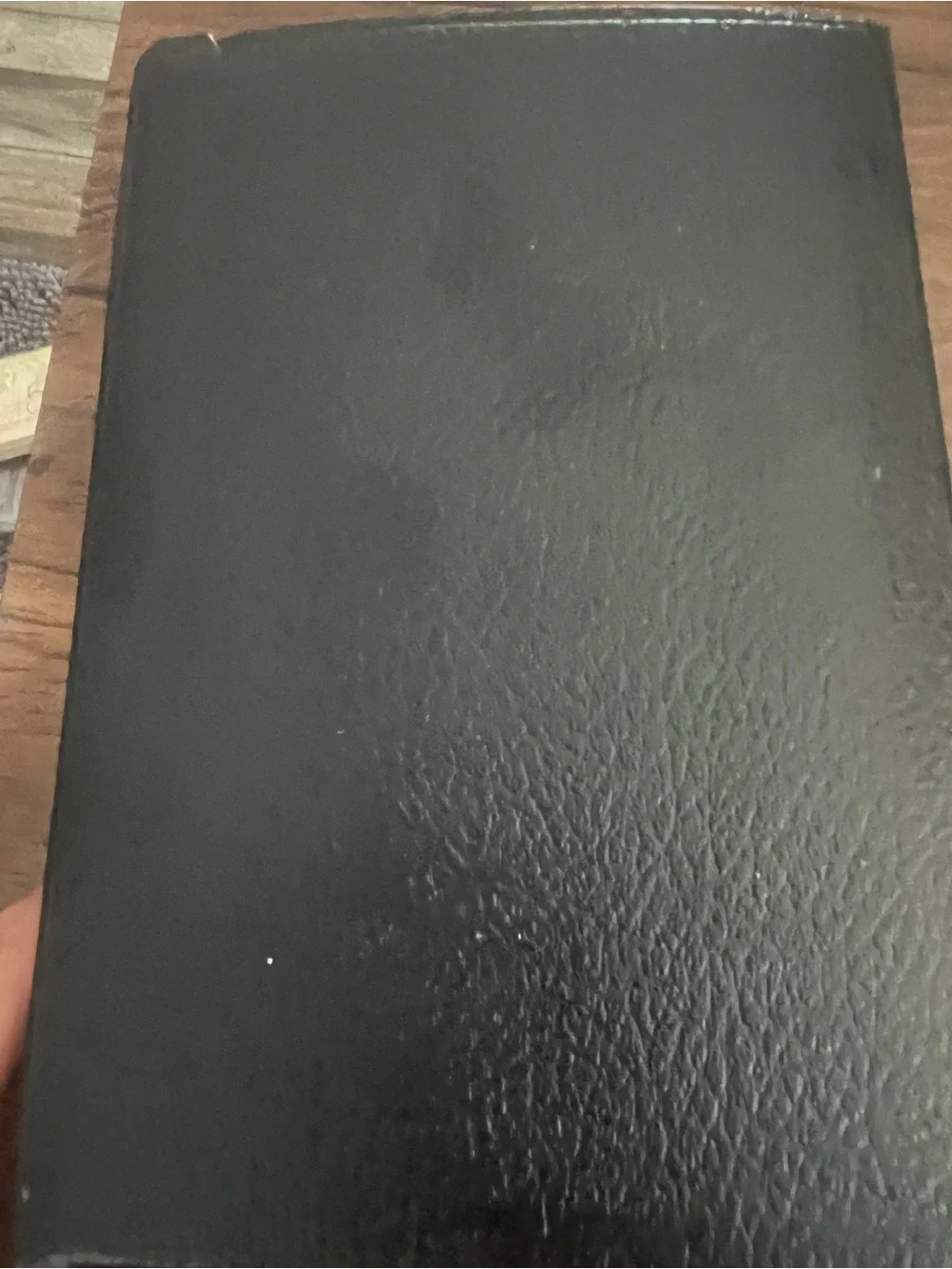Holy Bible King James Version KJV Leather Red Letter Dictionary-Concordance 1970